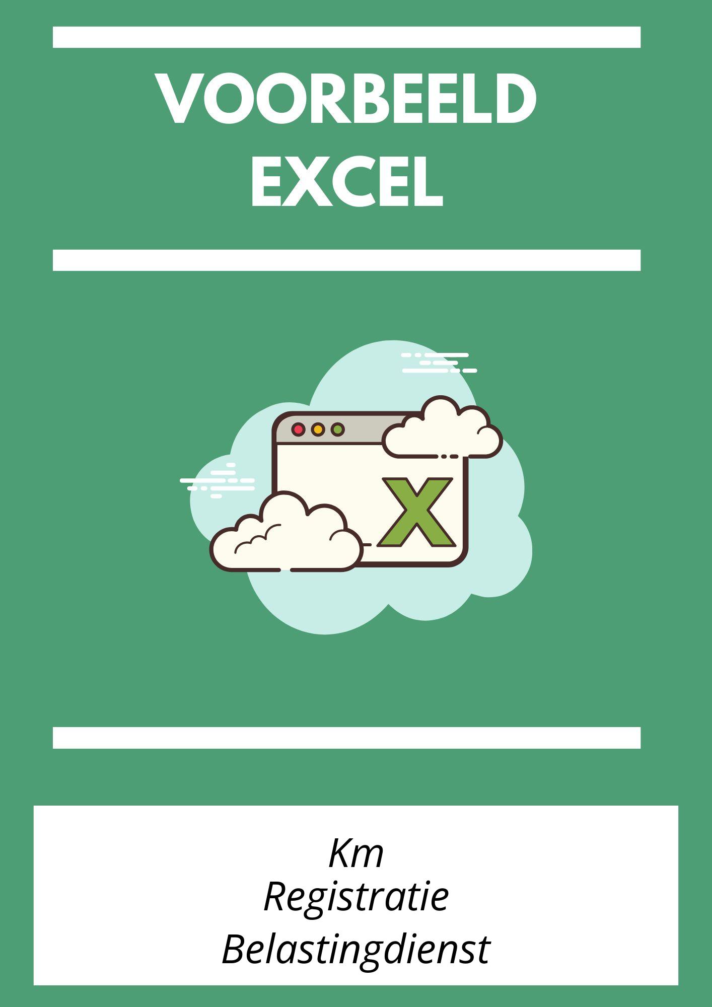 Km Registratie Belastingdienst Voorbeeld Excel